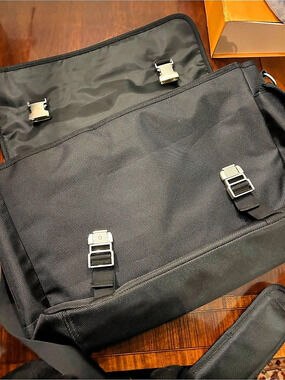 Barnes and noble Black Briefcase